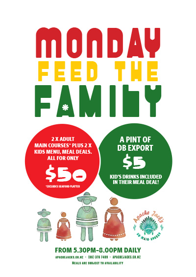Apache menu deals